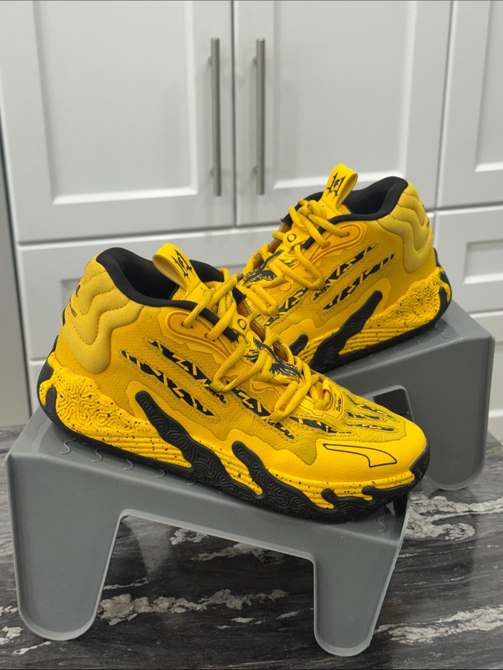 Puma x LaMelo Ball x Porsche MB.03 Kids’Basketball Shoes | US 4 | Porsche Design